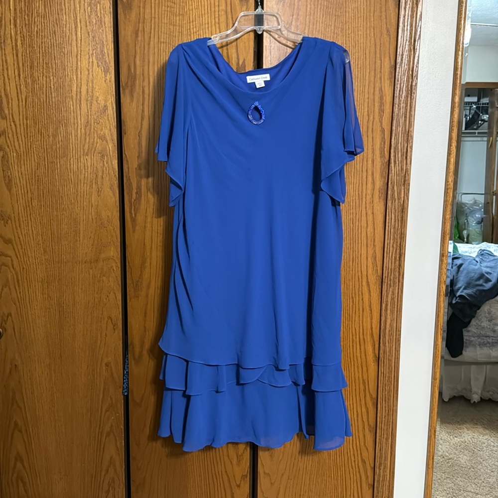 Coldwater Creek blue worn once 20w